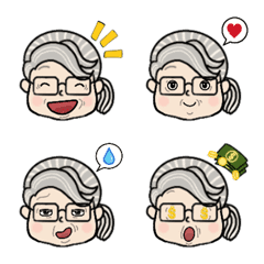 อิโมจิไลน์ คุณยาย - line2me.in.th อิโมจิไลน์ คุณยาย - Line2Me.In.Th