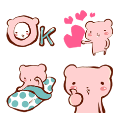 Hero bear's everyday emoji