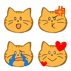 Easy-to-use cat emoji.red taddy