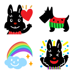 ScottishTerrier(black) Emoji