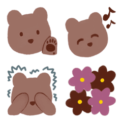 Little Bear - Facial Expression - Emoji