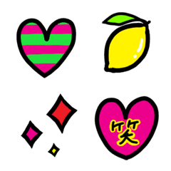 colorful pop emoji 1