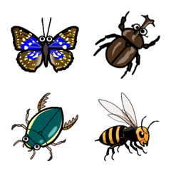 Various insect emoji