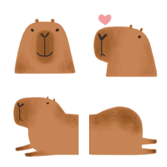 Mr.capybara emoji 01