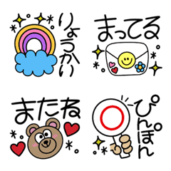 Cute happy Emoji