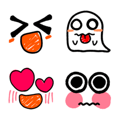 Simple handwritten emoji 01