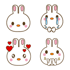 Hello! It is "rabbit"emoji ver.