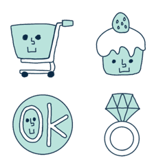 mint green usable emoji (2)