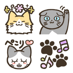 Cats with various patterns