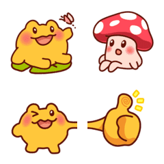 GwaGwa's Gwa Bao&Mushroom Assorted Emoji