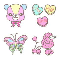 Pink emoji pack02
