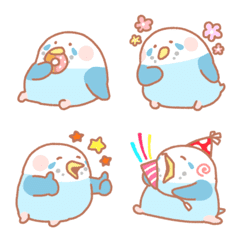 Fluffy parakeet emoji
