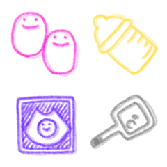 Simple Crayon Emoji 3