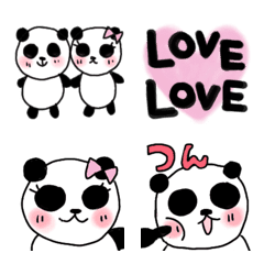 PANDA cute emoji 2