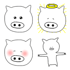 Pig mansion emoji