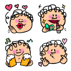 kawaii obaozisan emoji