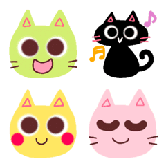 A colorful cats.