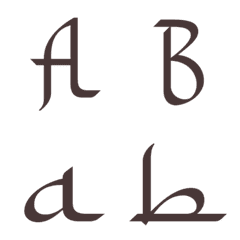 Oriental style Emoji of alphanumeric