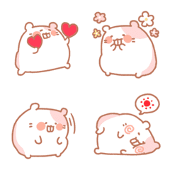 fluffy hamster emoji