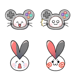 ぴょんちとねずまる 絵文字 2