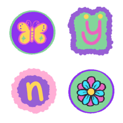 ご確認用ページ|ૂ•ᴗ•⸝⸝)” 。:.゜ஐ⋆* Cutie Texts - LINE絵文字 | LINE STORE