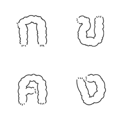 fluffy thai alphabet