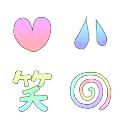 Adult cute pastel emoji
