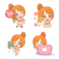 Praewprow Hot girl working emoji