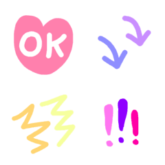 Pastel Color Soft Emoji