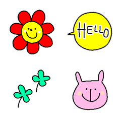 Colorful graffiti Emoji