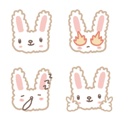 Bunny chubby emoji