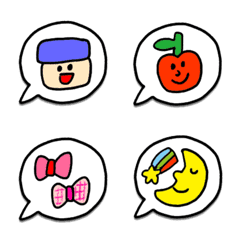 chibikkoisan emoji 3 Speech balloon