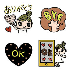 (Various emoji 210adult cute simple)