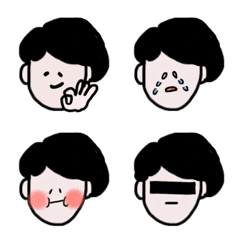 Mameo's various faces