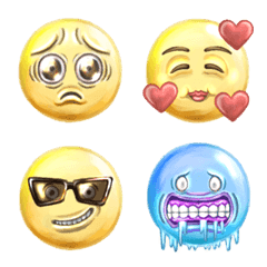 Nyata Lucu Emoji