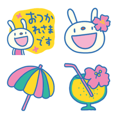 Tropical Forecast rabbit Emoji