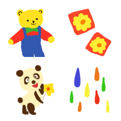 Retro and cute emoji7
