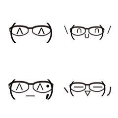 Emoji with glasses