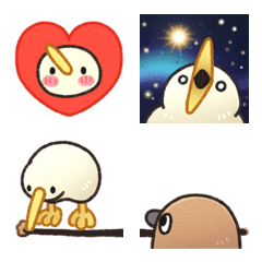 Emoji of unfriendly animals: kiwi's part