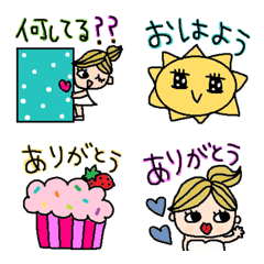 (Various emoji 215adult cute simple)