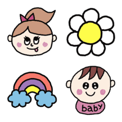 The girl emoji set 2