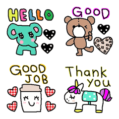cute simple english emoji58