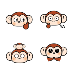 Monkey Cutie Emoji