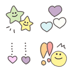 Pastel Colors Emoji2