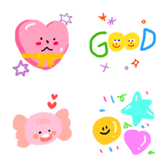 A slightly colorful emoji 4