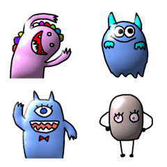 Monster emoji1234