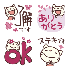 Adult girly Forecast cat Emoji