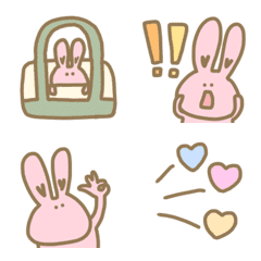 Everyday cute simple pastel useful bunny
