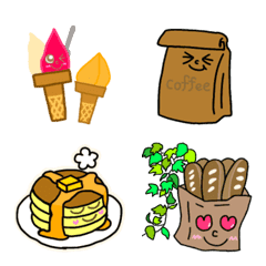 colorful food Emoji