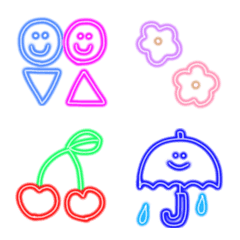 Cute line drawing emoji